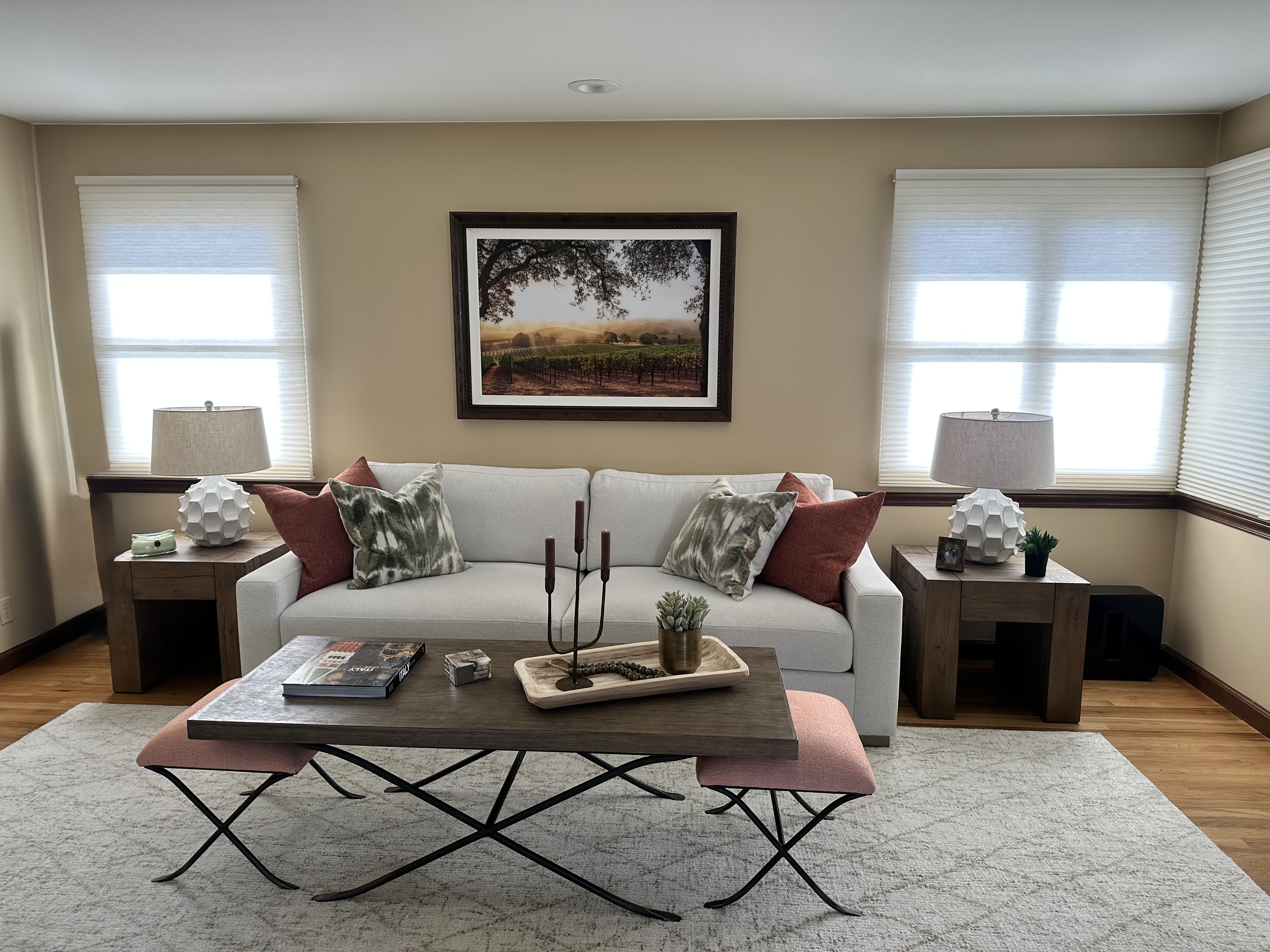New Traditional Living Room after